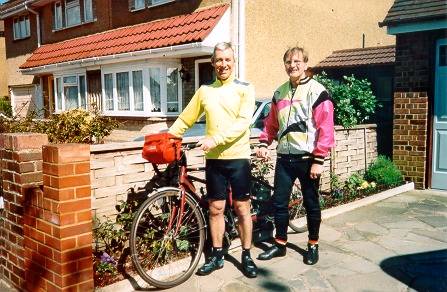 Kevin & Rob in training